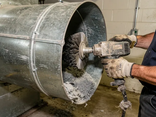 Industrial-grade dryer vent cleaning by Guilford Dryer Vent Cleaning in Guilford