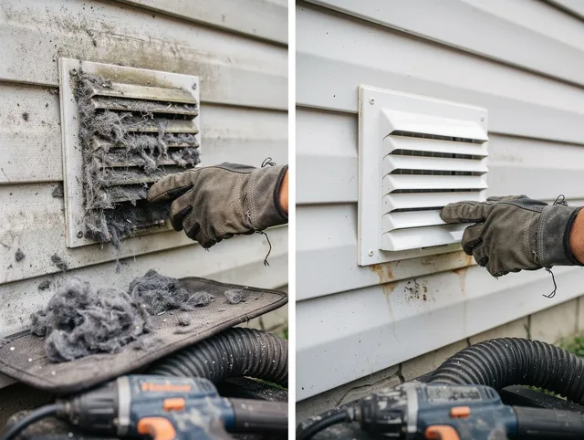 Residential dryer vent cleaning by Guilford Dryer Vent Cleaning in Guilford